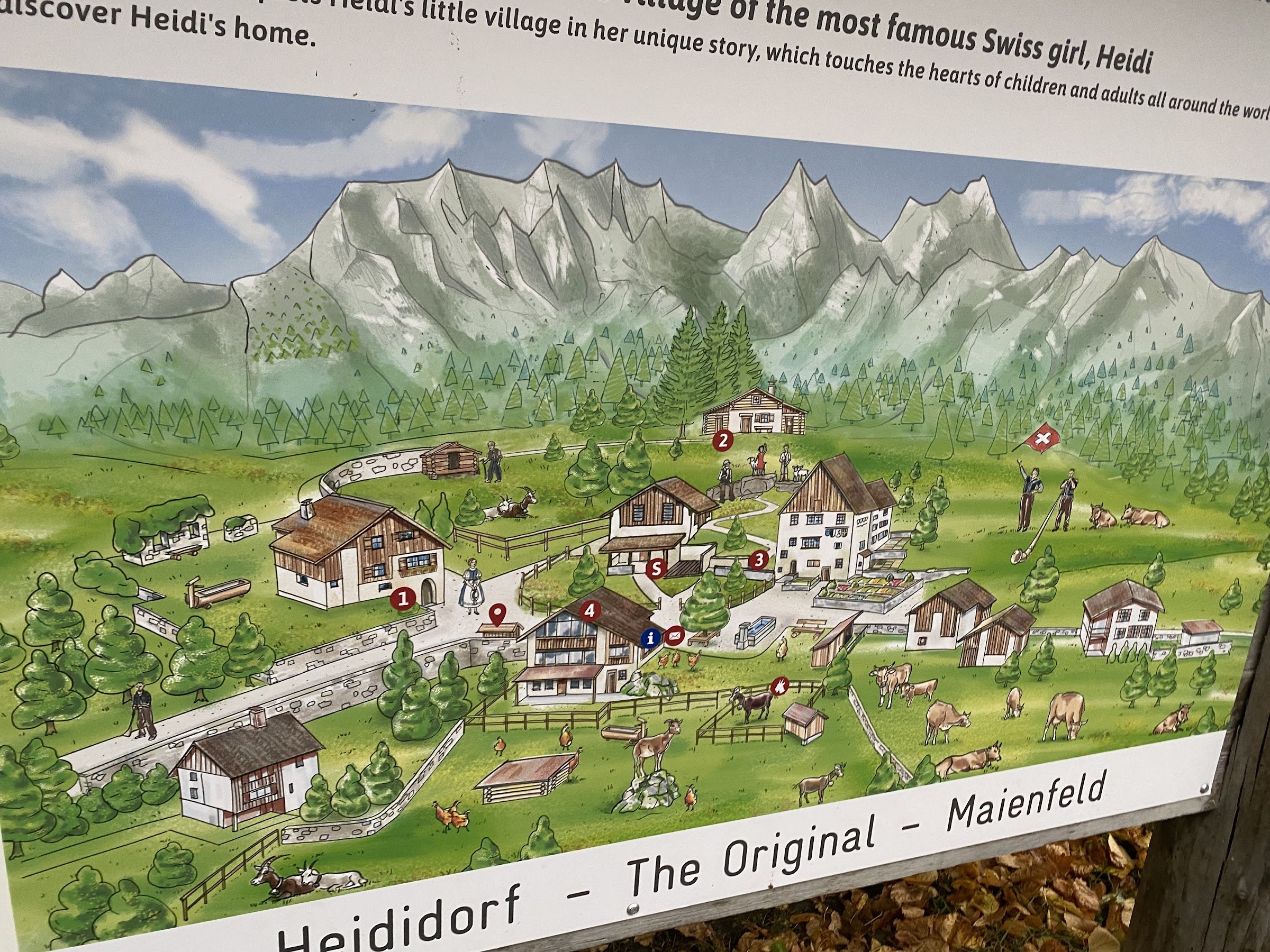 Heididorf (Heidi Village, Maienfeld)